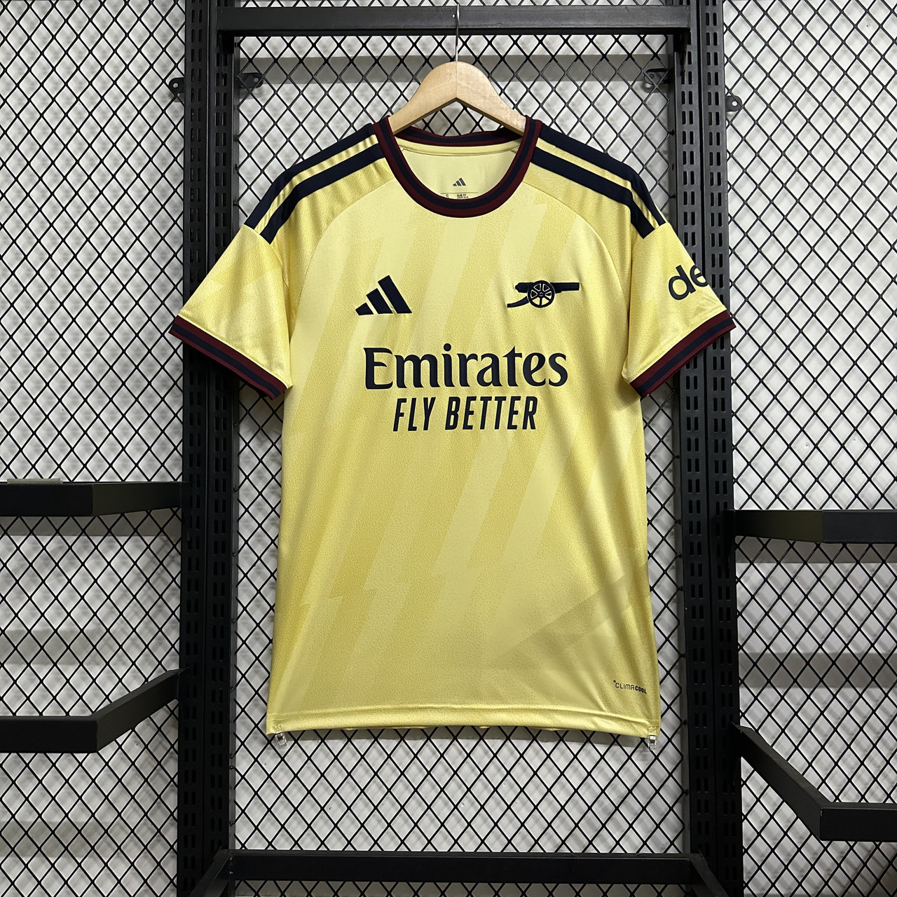 Доросла футбольна футболка Арсенал 2026/2027, виїзна жовта, Arsenal London - подарунок футболісту